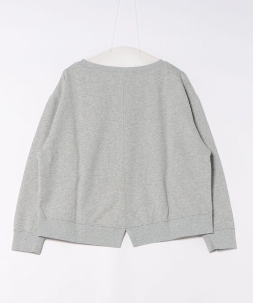 LA MARINE FRANCAISE（マリン フランセーズ）の「バックスリットワイドスウェット（Tシャツ/カットソー・レディース・杢グレー/チャコールグレー/オフホワイト・FREE）」の17枚目の写真