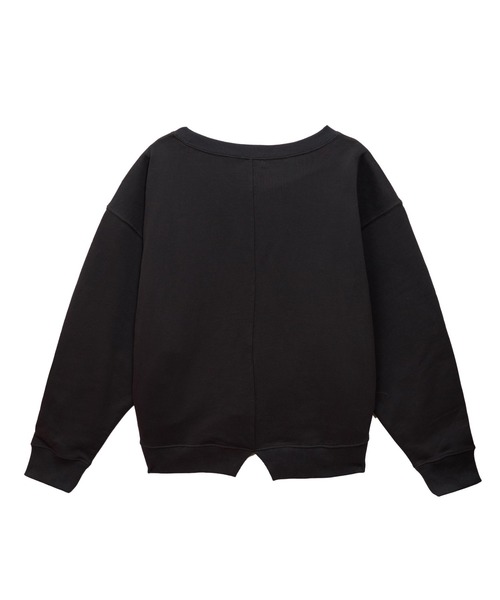 LA MARINE FRANCAISE（マリン フランセーズ）の「バックスリットワイドスウェット（Tシャツ/カットソー・レディース・杢グレー/チャコールグレー/オフホワイト・FREE）」の7枚目の写真