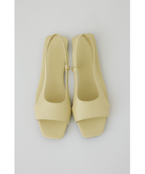 RIM.ARK(リムアーク)の「【PRE ORDER】Minimal leather sandal ミニマル レザー サンダル(サンダル・レディース・ブラック/ライトイエロー/グリーン・39/38/37/36)」の3枚目の写真