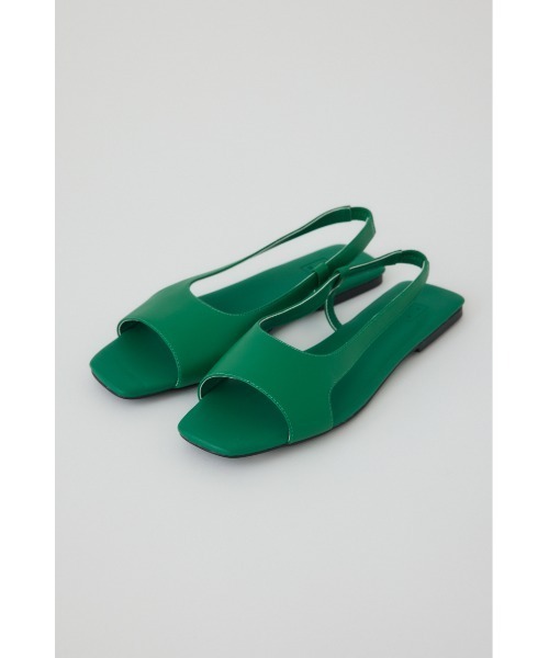 RIM.ARK(リムアーク)の「【PRE ORDER】Minimal leather sandal ミニマル レザー サンダル(サンダル・レディース・ブラック/ライトイエロー/グリーン・39/38/37/36)」の2枚目の写真