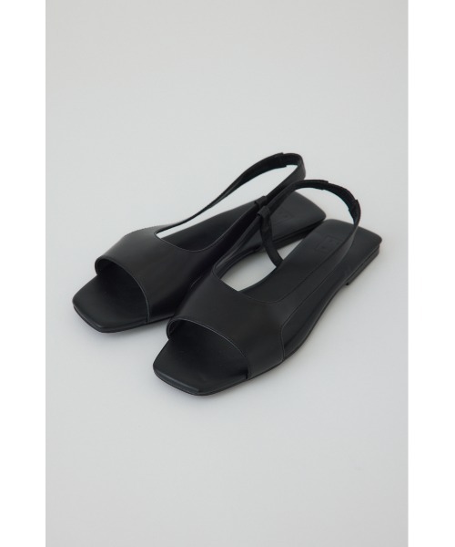 RIM.ARK(リムアーク)の「【PRE ORDER】Minimal leather sandal ミニマル レザー サンダル(サンダル・レディース・ブラック/ライトイエロー/グリーン・39/38/37/36)」の4枚目の写真