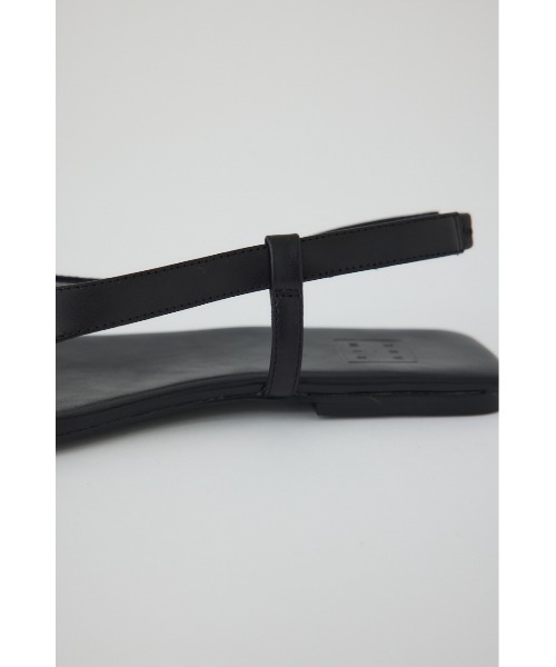 RIM.ARK(リムアーク)の「【PRE ORDER】Minimal leather sandal ミニマル レザー サンダル(サンダル・レディース・ブラック/ライトイエロー/グリーン・39/38/37/36)」の10枚目の写真