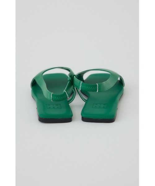 RIM.ARK(リムアーク)の「Minimal leather sandal ミニマル レザー サンダル(サンダル・レディース・ブラック/ライトイエロー/グリーン・39/38/37/36)」の7枚目の写真