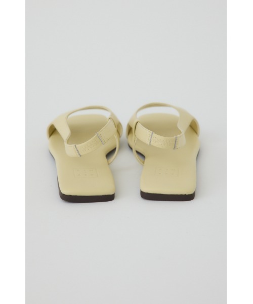 RIM.ARK(リムアーク)の「Minimal leather sandal ミニマル レザー サンダル(サンダル・レディース・ブラック/ライトイエロー/グリーン・39/38/37/36)」の19枚目の写真