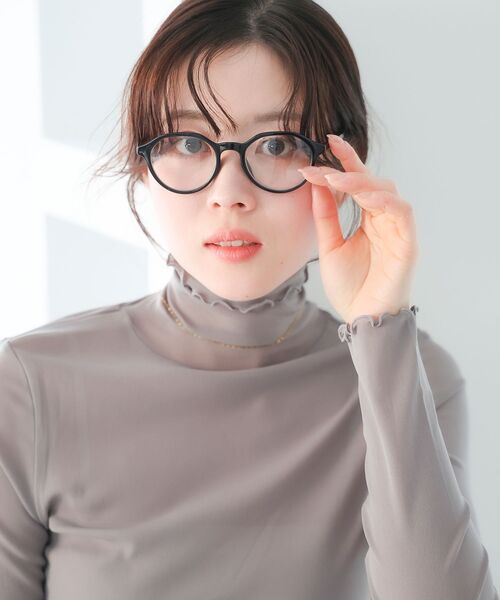 le.coeur blanc（ルクールブラン）の「ボストン型調光サングラス（サングラス・レディース・ブラウン/ブラック・FREE）」の6枚目の写真