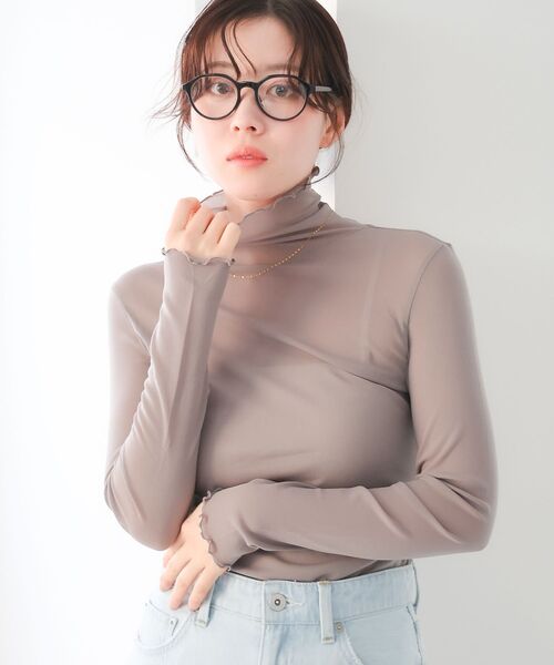 le.coeur blanc（ルクールブラン）の「ボストン型調光サングラス（サングラス・レディース・ブラウン/ブラック・FREE）」の7枚目の写真