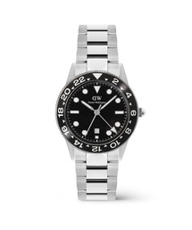 Iconic GMT Link Black 40MM メイズ腕時計 シルバー
