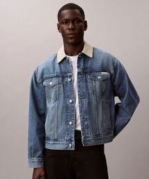 Calvin Klein（カルバン・クライン）の「コントラストカラートラッカージャケット（デニムジャケット）」