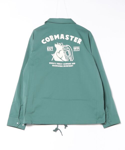 COBMASTER(コブマスター)の「COBMASTER/コブマスター ストレッチ C/N ベアーロゴ コーチJKT(ブルゾン・メンズ・グレー/ベージュ/グリーン系その他・X-LARGE/LARGE/MEDIUM)」の7枚目の写真