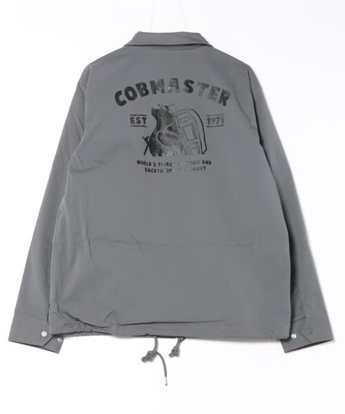 COBMASTER(コブマスター)の「COBMASTER/コブマスター ストレッチ C/N ベアーロゴ コーチJKT(ブルゾン・メンズ・グレー/ベージュ/グリーン系その他・X-LARGE/LARGE/MEDIUM)」の9枚目の写真