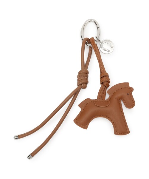 grove(グローブ)の「【HORSESHOEシリーズ】HORSEバッグチャーム(チャーム・レディース・キャメル/ブラック/ホワイト・00)」の4枚目の写真