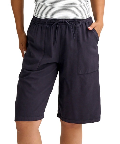 BILLABONG（ビラボン）の「BILLABONG/ビラボン レディース ハーフパンツ WOVEN SHORTS BG013612（その他パンツ・レディース・コーラル/スミクロ/ライトブルー・L/M）」の2枚目の写真