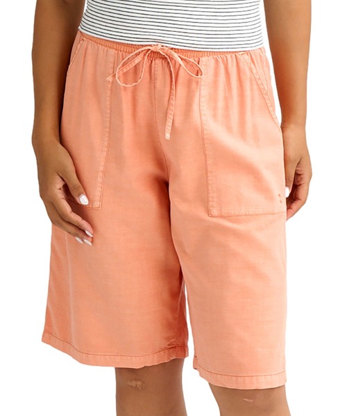 BILLABONG（ビラボン）の「BILLABONG/ビラボン レディース ハーフパンツ WOVEN SHORTS BG013612（その他パンツ・レディース・コーラル/スミクロ/ライトブルー・L/M）」の3枚目の写真