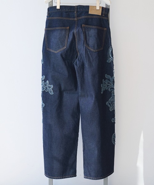 TAAKK（ターク）の「【TAAKK/ターク】5 Pockets Pants（デニムパンツ・メンズ・インディゴブルー/ブラック・3/2）」の3枚目の写真