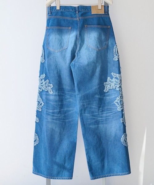 TAAKK（ターク）の「【TAAKK/ターク】5 Pockets Pants（デニムパンツ・メンズ・インディゴブルー/ブラック・3/2）」の4枚目の写真