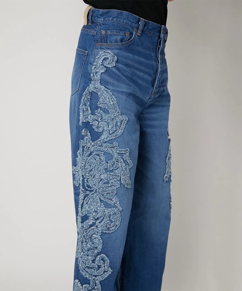 TAAKK（ターク）の「【TAAKK/ターク】5 Pockets Pants（デニムパンツ・メンズ・インディゴブルー/ブラック・3/2）」の8枚目の写真