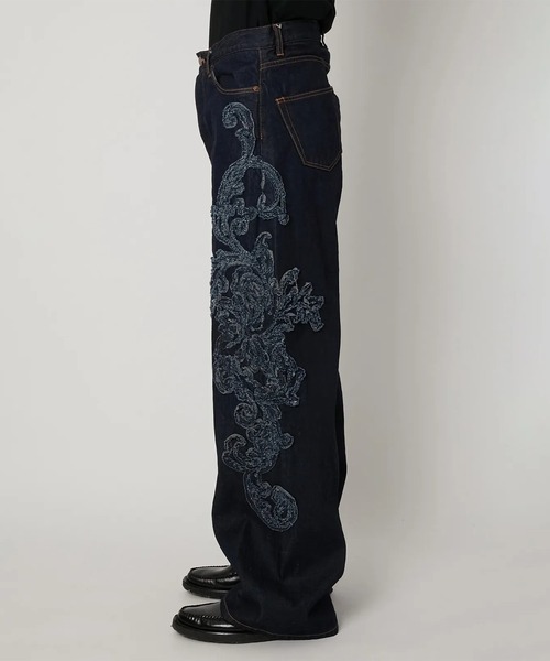 TAAKK（ターク）の「【TAAKK/ターク】5 Pockets Pants（デニムパンツ・メンズ・インディゴブルー/ブラック・3/2）」の11枚目の写真