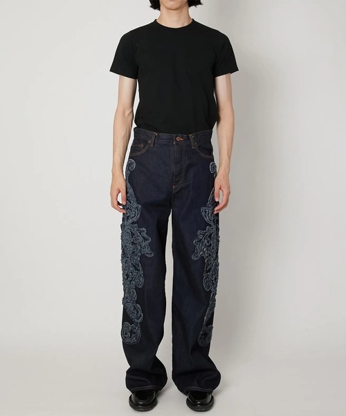 TAAKK（ターク）の「【TAAKK/ターク】5 Pockets Pants（デニムパンツ・メンズ・インディゴブルー/ブラック・3/2）」の14枚目の写真