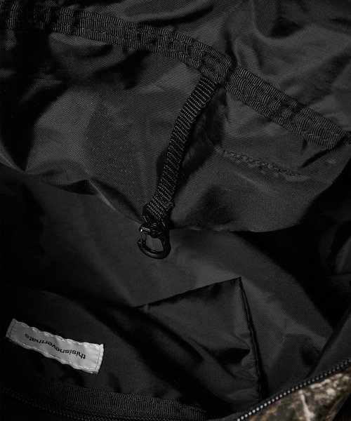 thisisneverthat ブラック ボディバッグ thisisneverthat（ディスイズネバーザット）の「Washed Nylon Waist