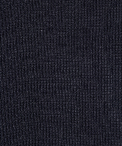RAGEBLUE（レイジブルー）の「＜トレンドのロング丈＞BIGワッフルクルー/711652（Tシャツ/カットソー・メンズ・グレー/ホワイト/ネイビー・LARGE/MEDIUM）」の8枚目の写真