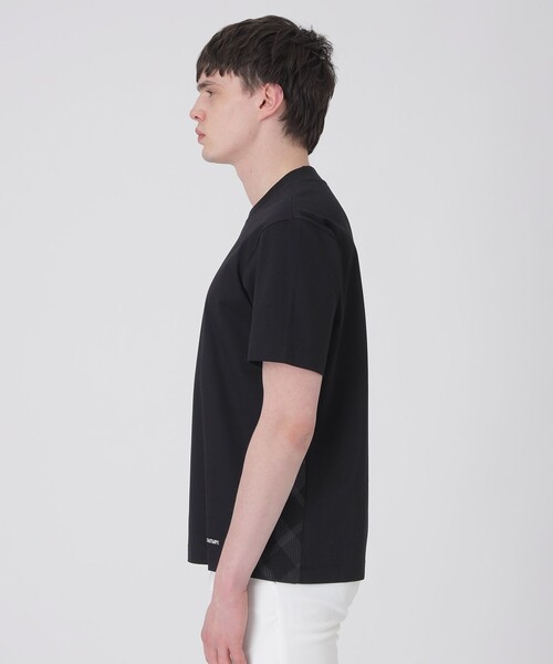 BLACK LABEL CRESTBRIDGE(ブラックレーベル・クレストブリッジ)の「マーセライズドレスTシャツ(Tシャツ/カットソー・メンズ・ブラック/ロイヤルブルー/ブルー系その他7/オフホワイト/ライトグレー・L/M/S/XL)」の19枚目の写真