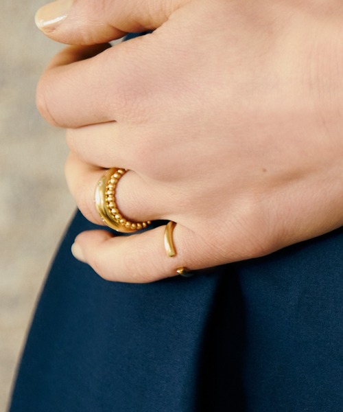 TEN.(テン)の「【新作】18KGP ラルリング(17~21号)(リング・レディース・ゴールド・#17/#19/#21)」の11枚目の写真