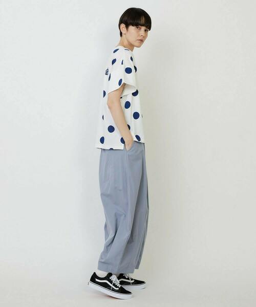 FRAPBOIS PARK(フラボアパーク)の「ボレロT(Tシャツ/カットソー・レディース・ホワイト/カーキ/チャコールグレー・1)」の12枚目の写真