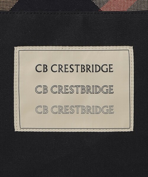 CB CRESTBRIDGE(シービークレストブリッジ)の「パーシャルチェックトート(トートバッグ・レディース・ライトベージュ/ブルー系その他7・FREE)」の7枚目の写真