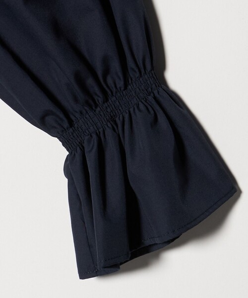 A DAY IN THE LIFE UNITED ARROWS(アデイインザライフユナイテッドアローズ)の「ステッチ キーネック キャンディスリーブブラウス 7分袖<A DAY IN THE LIFE>(シャツ/ブラウス・レディース・オレンジ/ネイビー/オフホワイト/その他2/その他1・FREE)」の19枚目の写真