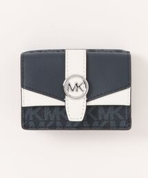 MICHAEL KORS | GREENWICH トライフォールド フラップ ウォレット エクストラスモール(財布)