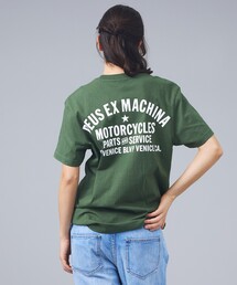 DEUS EX MACHINA（デウスエクスマキナ）の「【DEUS / デウス】VENICE ADDRESS / バックプリント 半袖Tシャツ / ユニセックス（Tシャツ/カットソー）」