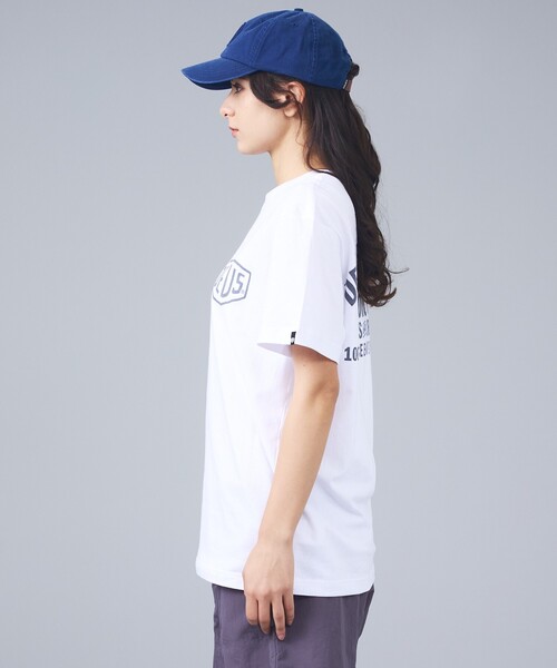 DEUS EX MACHINA（デウスエクスマキナ）の「【DEUS / デウス】VENICE ADDRESS / バックプリント 半袖Tシャツ / ユニセックス（Tシャツ/カットソー・メンズ・ホワイト/グリーン/ブラック・M/S）」の7枚目の写真