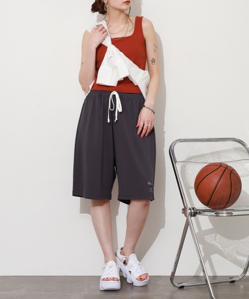 Red Cap Girl(レッドキャプガール)の「RED CAP GIRL ポンチSHORTS(スウェットパンツ・メンズ・グリーン/カーキ/ブラック/ピンク/ブルー/グレー系/ライトグレー・M/L/LL)」の21枚目の写真