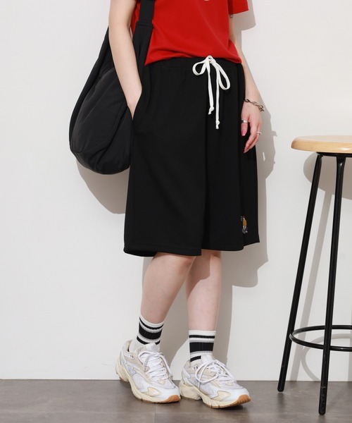 Red Cap Girl(レッドキャプガール)の「RED CAP GIRL ポンチSHORTS(スウェットパンツ・メンズ・グリーン/カーキ/ブラック/ピンク/ブルー/グレー系/ライトグレー・M/L/LL)」の10枚目の写真