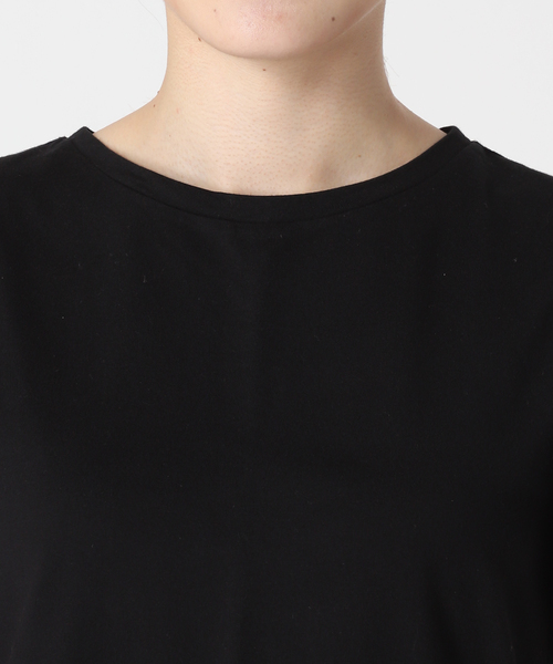 JOURNAL STANDARD relume(ジャーナルスタンダード レリューム)の「《WEB限定追加》フリルスリーブTシャツ(Tシャツ/カットソー・レディース・ホワイト/ブラック・FREE)」の19枚目の写真