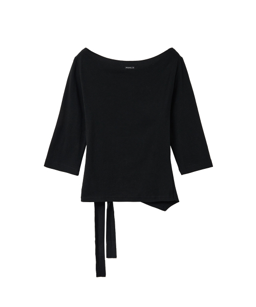 RENSE(レンセ)の「Stud Tie Top Black(Tシャツ/カットソー・レディース・その他・OS)」の4枚目の写真