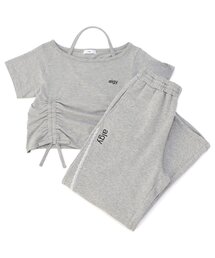 algy（アルジー）の「ギャザーT&スウェパンセットアップ（セットアップ）」