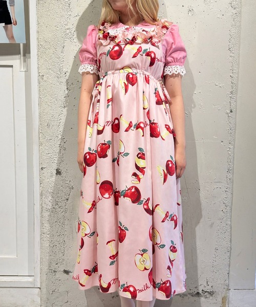 MILK(ミルク)の「Apple Talk オーバードレス(ジャンパースカート・レディース・C/B/A・FREE)」の11枚目の写真