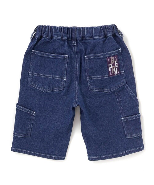 BeBe Petits Pois Vert(ベベプチポワヴェール)の「【店舗限定】ストレッチデニムショートパンツ(デニムパンツ・キッズ・ブラック/ネイビー・160cm/150cm/110cm/120cm/130cm/140cm)」の9枚目の写真