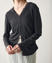 uchi.（ウチ）の「フーディーシアーカーディガン（カーディガン/ボレロ）」