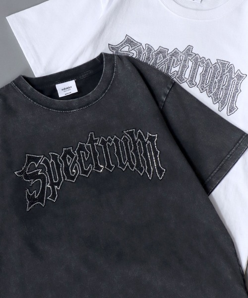 SITRY(シトリー)の「新柄追加 Grunge Style T-Shirt/グランジ ヴィンテージライク ショート丈 半袖Tシャツ レディース メンズ(Tシャツ/カットソー・メンズ・カモフラージュ/ホワイト/ブラック/ブラック系その他2/ピンク/ブラック系その他/ブラック系その他4/ブラック系その他3/ホワイト系その他/ピンク系その他/ホワイト系その他2/ブラック系その他5・S/L/M)」の10枚目の写真