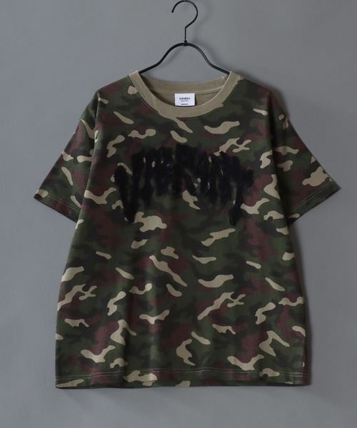 SITRY(シトリー)の「新柄追加 Grunge Style T-Shirt/グランジ ヴィンテージライク ショート丈 半袖Tシャツ レディース メンズ(Tシャツ/カットソー・メンズ・カモフラージュ/ホワイト/ブラック/ブラック系その他2/ピンク/ブラック系その他/ブラック系その他4/ブラック系その他3/ホワイト系その他/ピンク系その他/ホワイト系その他2/ブラック系その他5・S/L/M)」の19枚目の写真