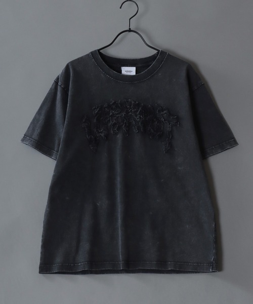 SITRY(シトリー)の「新柄追加 Grunge Style T-Shirt/グランジ ヴィンテージライク ショート丈 半袖Tシャツ レディース メンズ(Tシャツ/カットソー・メンズ・カモフラージュ/ホワイト/ブラック/ブラック系その他2/ピンク/ブラック系その他/ブラック系その他4/ブラック系その他3/ホワイト系その他/ピンク系その他/ホワイト系その他2/ブラック系その他5・S/L/M)」の17枚目の写真