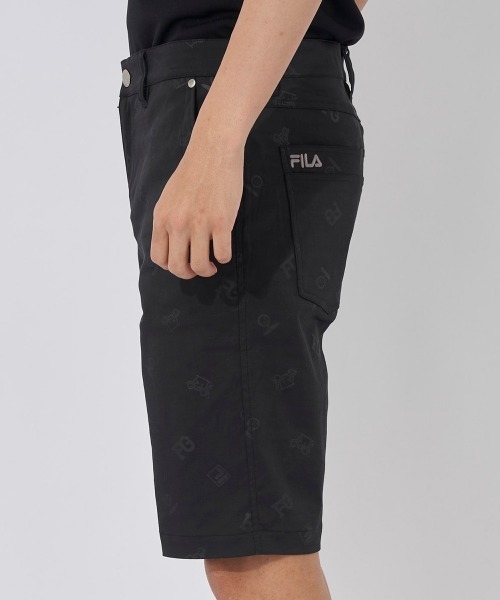 FILA GOLF（フィラゴルフ ）の「【FILA GOLF:フィラゴルフ】エンボスツイルショートパンツ　ゴルフ（その他パンツ・メンズ・ネイビー/ベージュ/ブラック/ホワイト・78/86/82/94/90）」の12枚目の写真