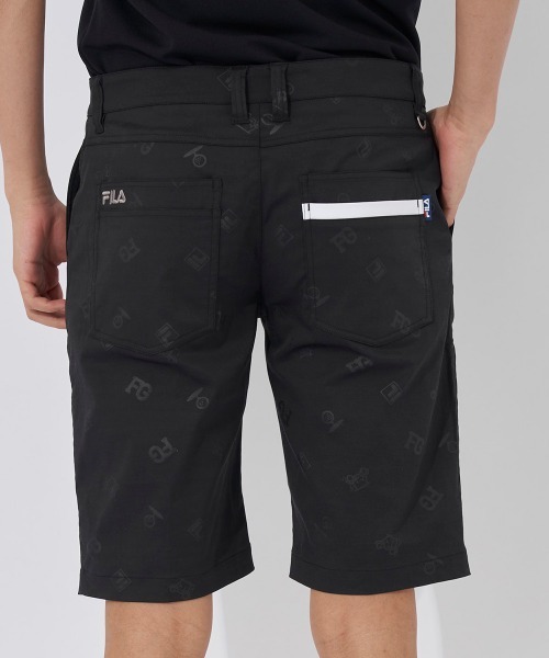 FILA GOLF（フィラゴルフ ）の「【FILA GOLF:フィラゴルフ】エンボスツイルショートパンツ　ゴルフ（その他パンツ・メンズ・ネイビー/ベージュ/ブラック/ホワイト・78/86/82/94/90）」の13枚目の写真