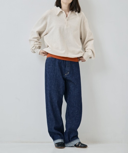 orSlow/オアスロー]HIGH WAIST SELVEDGE DENIM PANTS/JASMIN（デニム