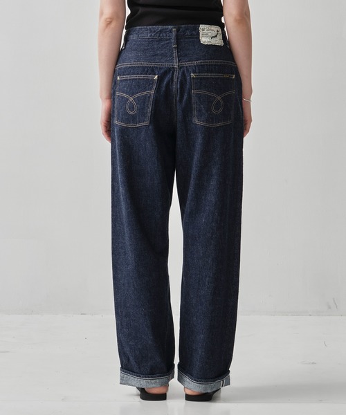 orSlow（オアスロウ）の「[orSlow/オアスロー]HIGH WAIST SELVEDGE DENIM PANTS/JASMIN（デニムパンツ・レディース・ブルー・2/3）」の5枚目の写真