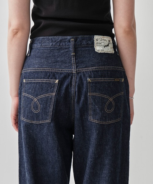 orSlow（オアスロウ）の「[orSlow/オアスロー]HIGH WAIST SELVEDGE DENIM PANTS/JASMIN（デニムパンツ・レディース・ブルー・2/3）」の8枚目の写真