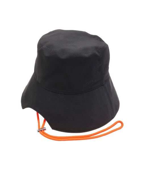 UN3D.(アンスリード)の「BACK LONG HAT(ハット・レディース・ブラック・FREE)」の1枚目の写真