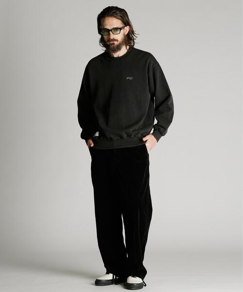 Schott（ショット）の「Schott/ショット/CREW SWEAT TIMELESS AND TRUE/クルー スウェット タイムレス アンド トゥルー（スウェット・メンズ・ネイビー/ブラック・M/2XL/XL/L）」の6枚目の写真